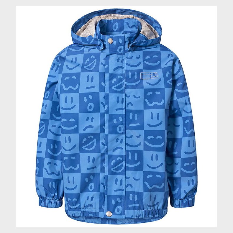 Molo Regnjakke - PE - Waiton - Vibe Checks Blu