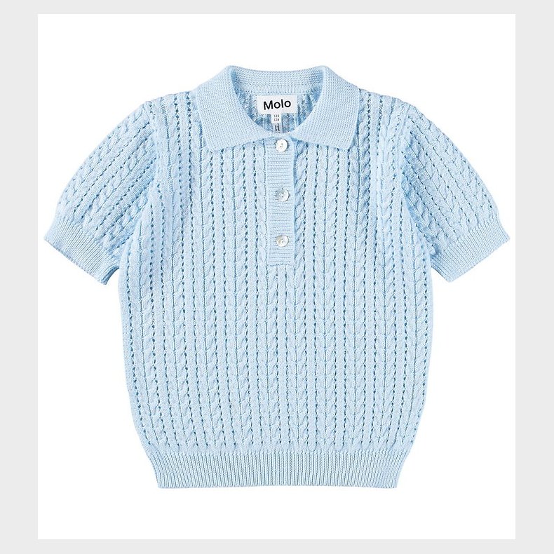 Molo Bluse - Strik - Gretel - Morning Sky