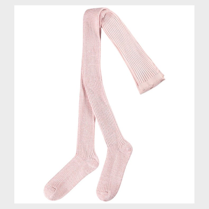 Molo Str�mpebukser - Glitter Rib - Cloud Pink
