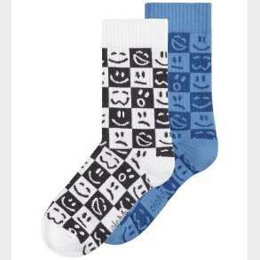 Molo Str�mper - 2-pak - Norman - Blue White