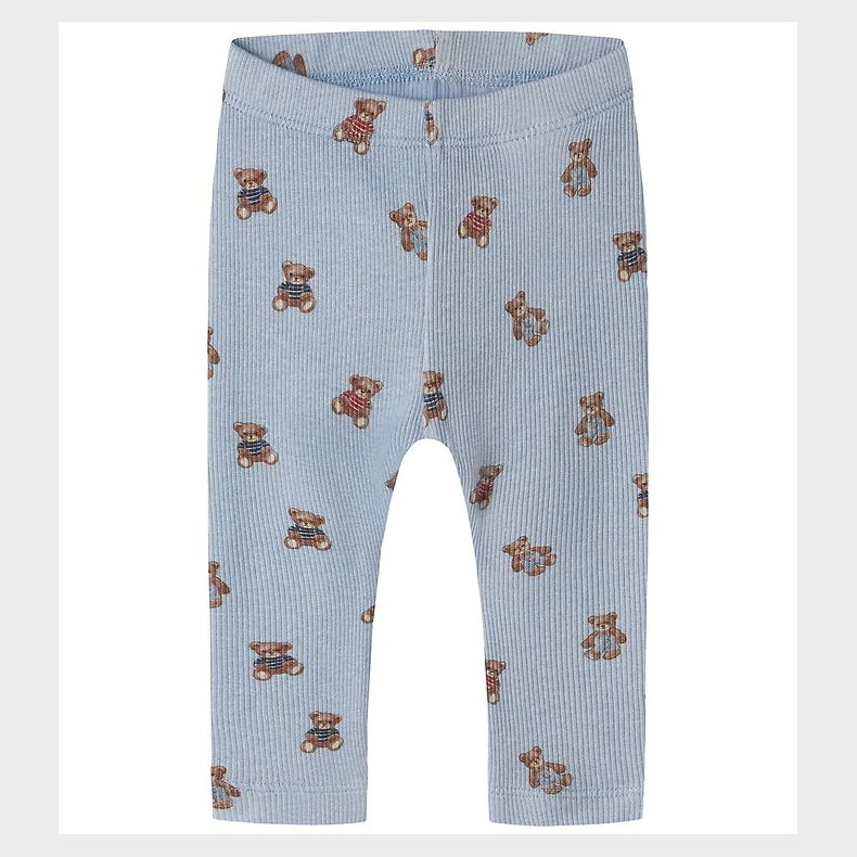 Name It Leggings - NbmDenkab - Blue Fog