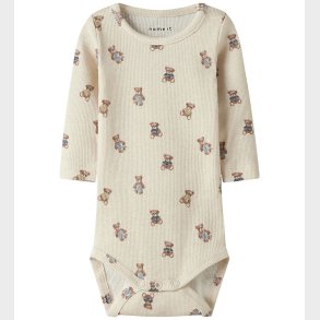 Name it Body l/� - Rib - Bomuld/Modal - NbmDenkab - Peyote Melan