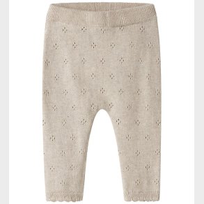 Name it Bukser - Strik - NbfDiame - Peyote Melange
