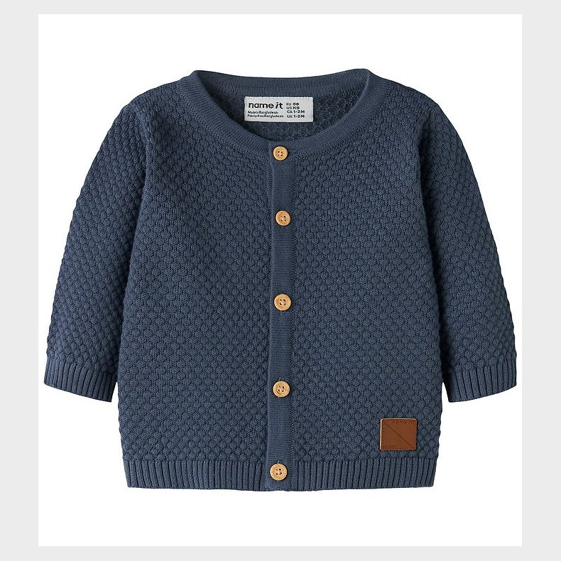 Name it Cardigan - Strik - NbmDenver - Vintage Indigo