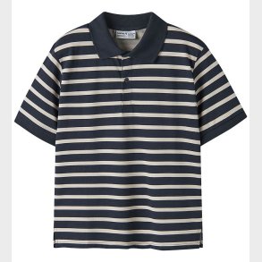 Name it Bluse - Polo - NkmVolo - Navy Blazer/Chateau Gray