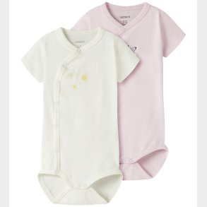 Name It Body K/� - NbfVubie - 2-pak - Cradle Pink/Cloud Dancer