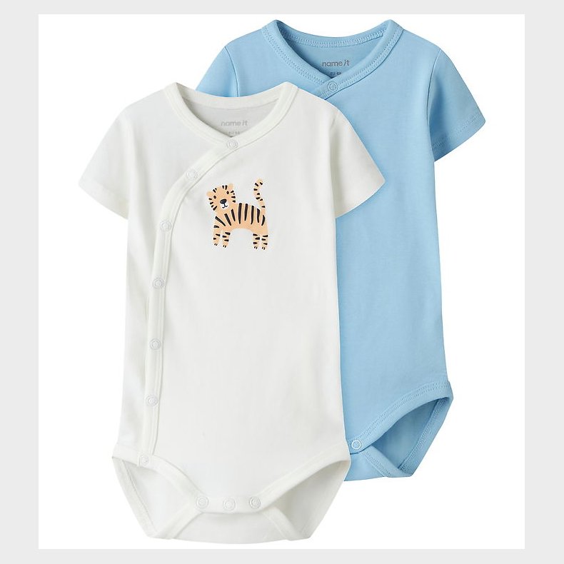 Name It Body K/� - NbmVaction - 2-pak - Airy Blue/Cloud dancer