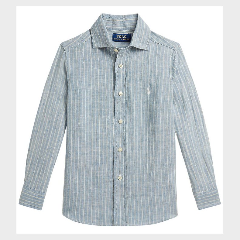 Polo Ralph Lauren Skjorte - Blue Cream