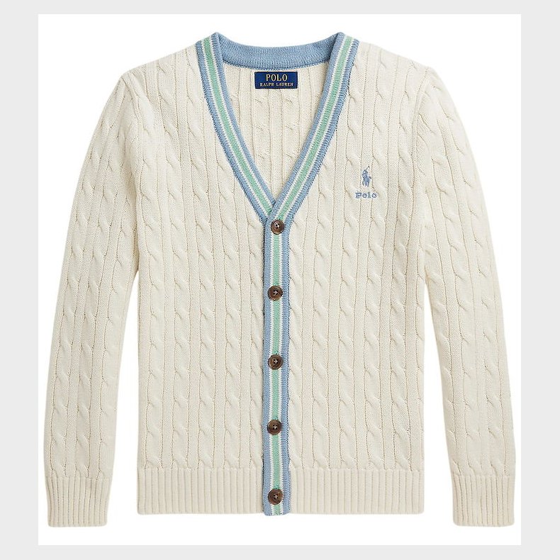 Polo Ralph Lauren Cardigan - Cricket Cream Multi