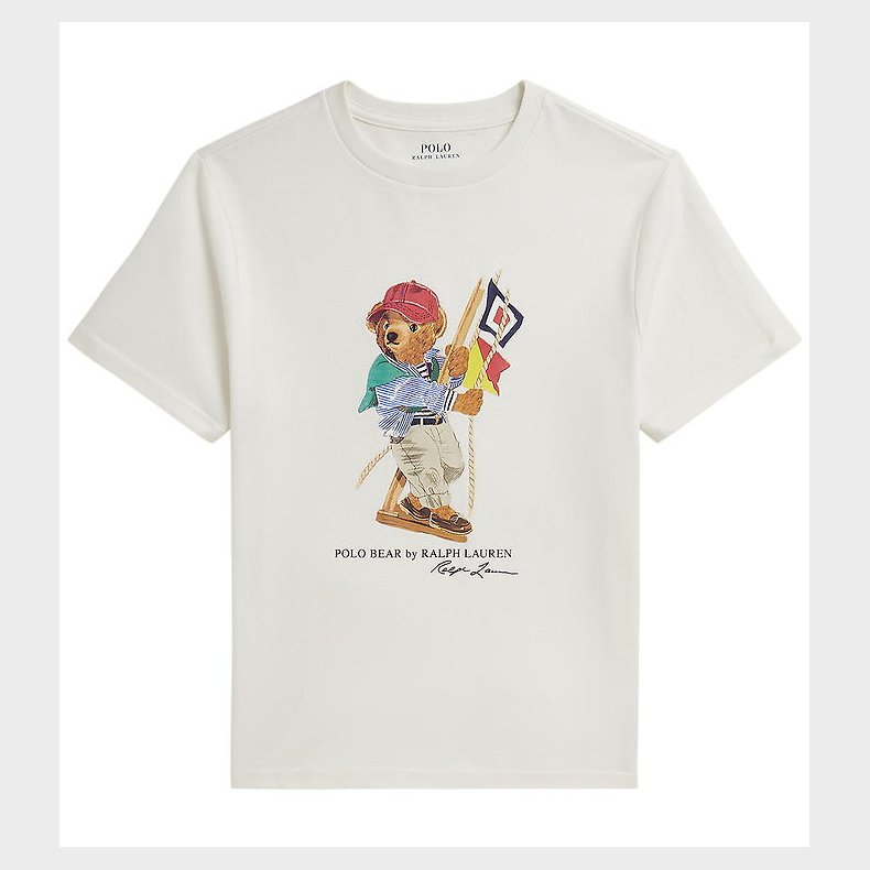 Polo Ralph Lauren T-shirt - Bear - Deckwash White