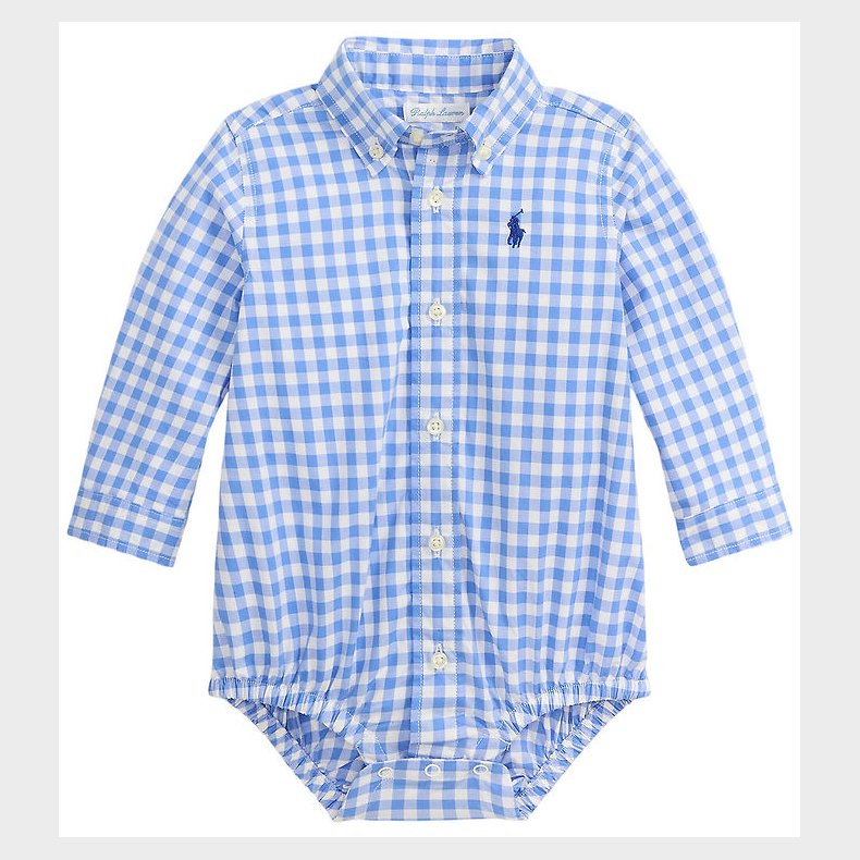 Polo Ralph Lauren Skjortebody - Blue/ White