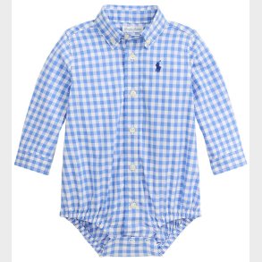 Polo Ralph Lauren Skjortebody - Blue/ White