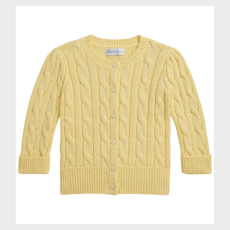 Polo Ralph Lauren Cardigan - Bird Yellow/ Metallic