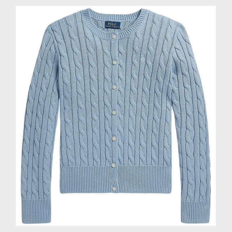 Polo Ralph Lauren Cardigan - Chambray Blue/ Metallic