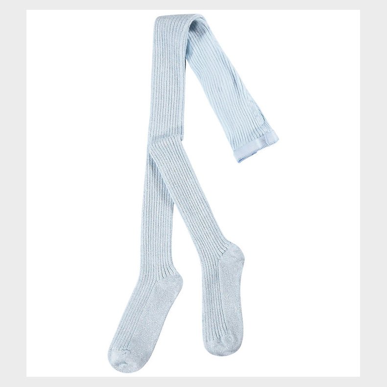 Molo Str�mpebukser - Glitter Rib - Morning Sky