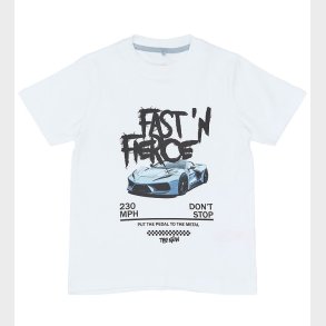 The New T-shirt - TnSven - Bright White m. Print