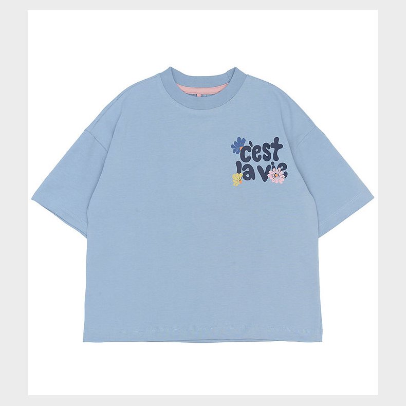 The New T-shirt - TnSandra - Forever Blue m. Print