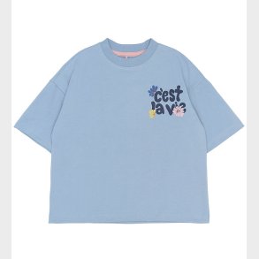 The New T-shirt - TnSandra - Forever Blue m. Print