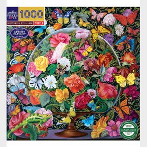 Eeboo Puslespil - 1000 Brikker - Butterfly Sea Life