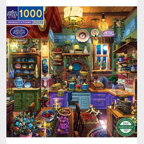 Eeboo Puslespil - 1000 Brikker - Midnight Kitchen