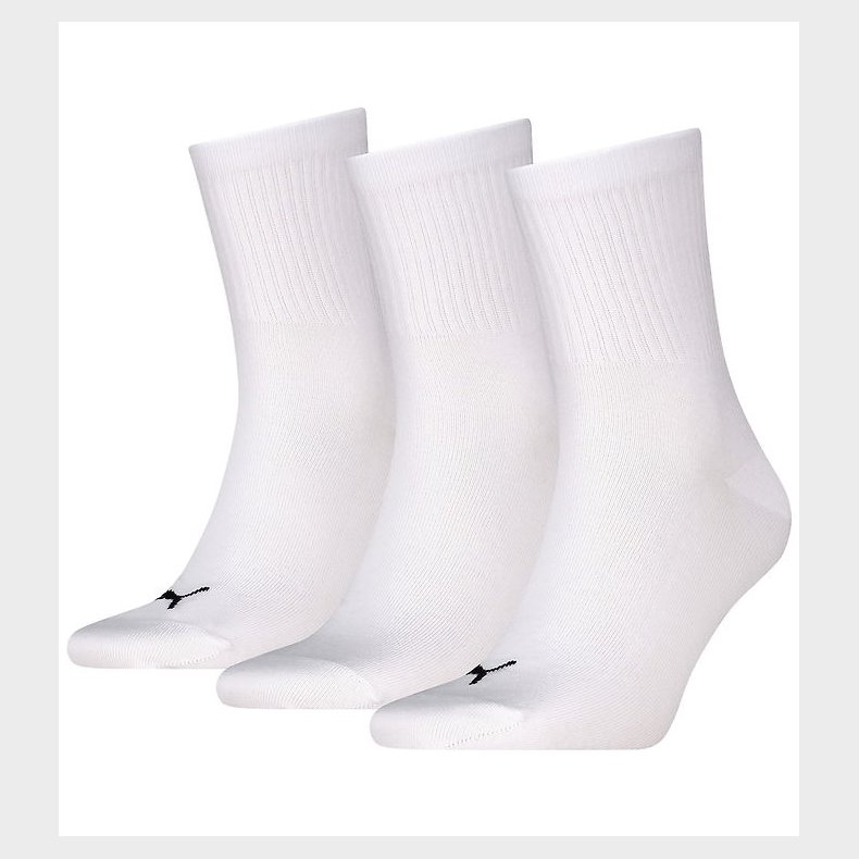 Puma Str�mper - 3-pak - Hvid/Sort