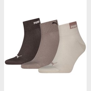 Puma Str�mper - 3-pak - Neutral/Brun