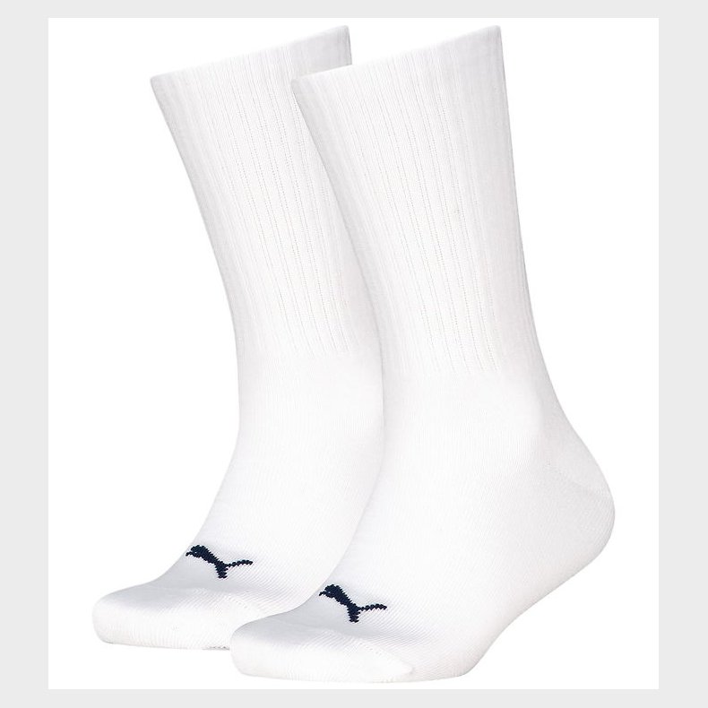 Puma Str�mper - 2-pak - White/Racing Blue/Green