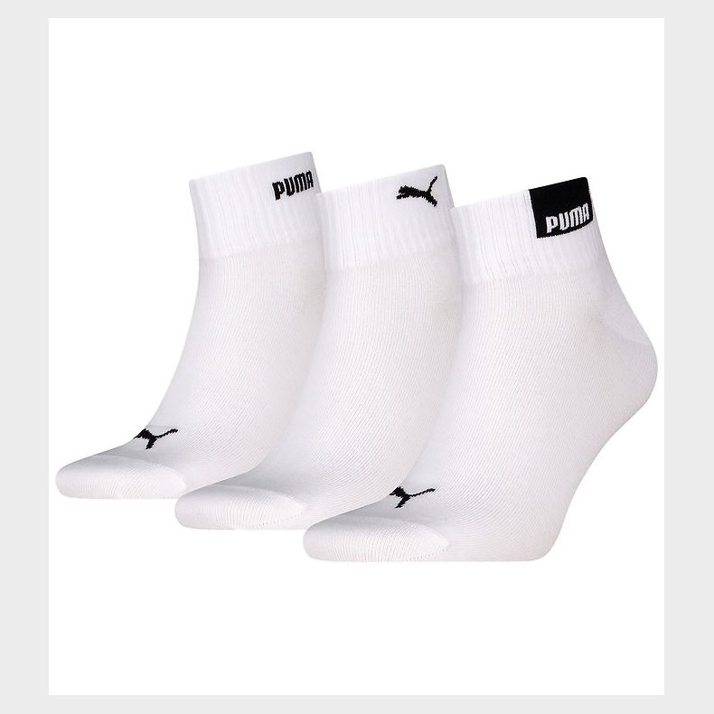 Puma Str�mper - 3-pak - Hvid/Sort