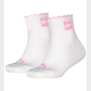 Puma Str�mper - 2-pak - Hvid/Pink