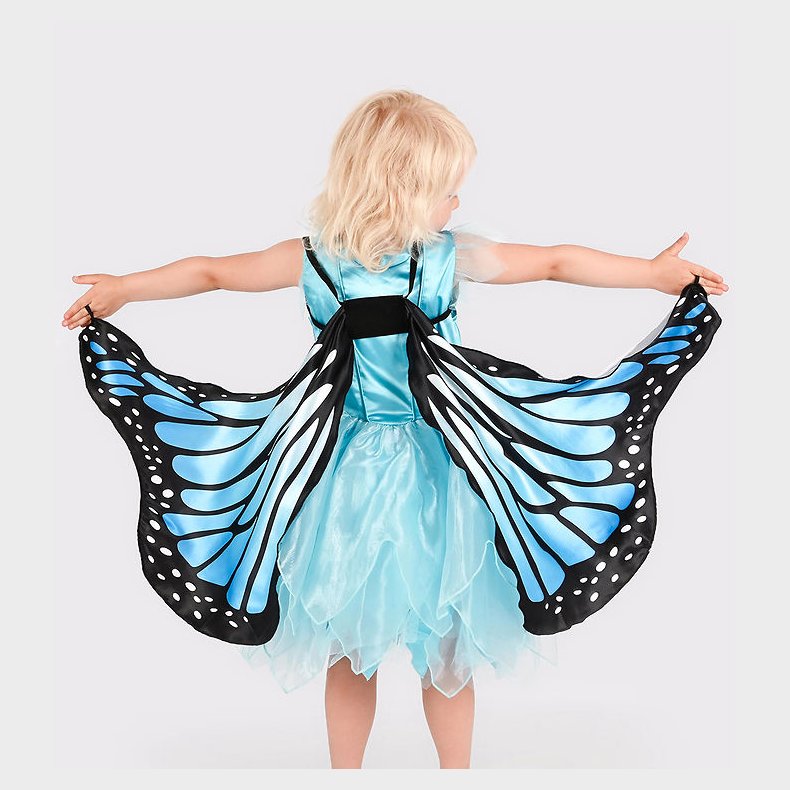 Den Goda Fen Udkl�dning - Sommerfuglevinger - Bl�