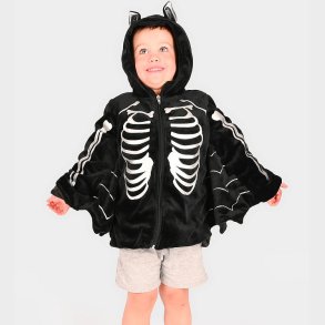 Den Goda Fen Udkl�dning - Flagermus Jakke - Sort