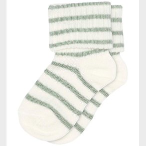 MP Str�mper - Viskose/Bambus - Rib - Kallie - Granite Green