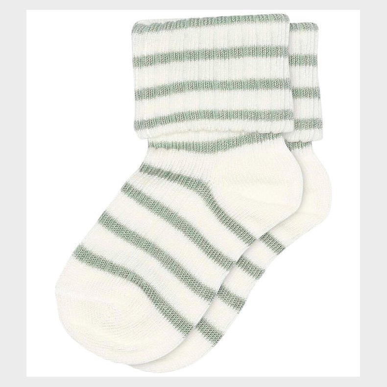 MP Str�mper - Viskose/Bambus - Rib - Kallie - Granite Green