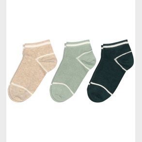 MP Ankelstr�mper - 3-pak - Bo - Green Multi