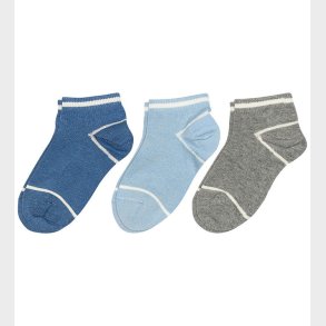 MP Ankelstr�mper - 3-pak - Bo - Sneaker - Blue Multi