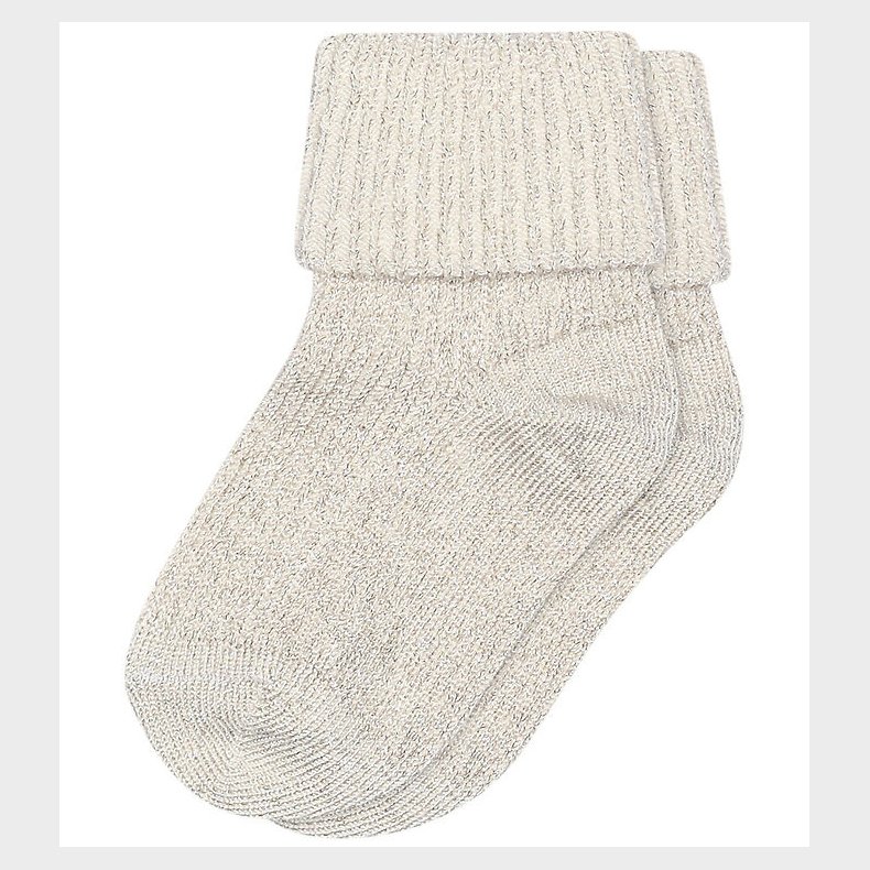 MP Str�mper - Viskose/Bambus - Rib - Ida Glitter - Antarctica