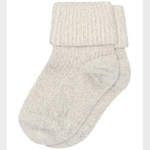 MP Str�mper - Viskose/Bambus - Rib - Ida Glitter - Antarctica