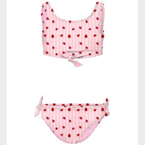 Kids Only Bikini - KogBeach - Romance Rose/Strawberry Stripe