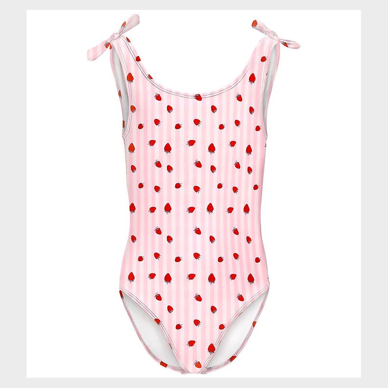Kids Only Badedragt - KogBeach - Romance Rose/Strawberry Stripe