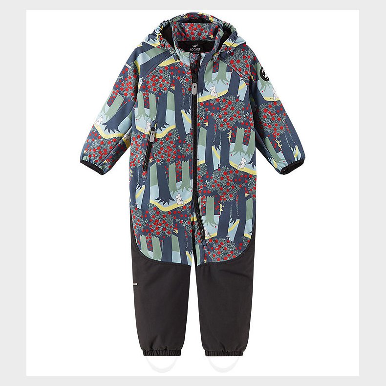 Reima Softshelldragt - Moomin Mjosa - Soft Black