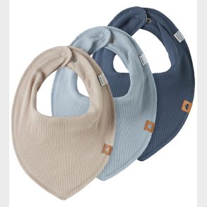 Name It Savlesm�kke - 3-pak - Rib - NbmYasim - Blue Fog/Chateau