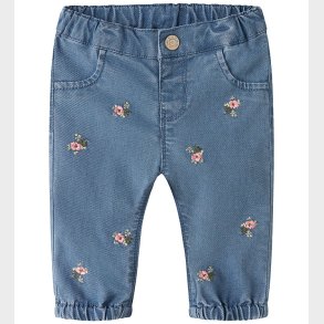 Name It Jeans - NbfRose - Medium Blue Denim/FLOWER EMB