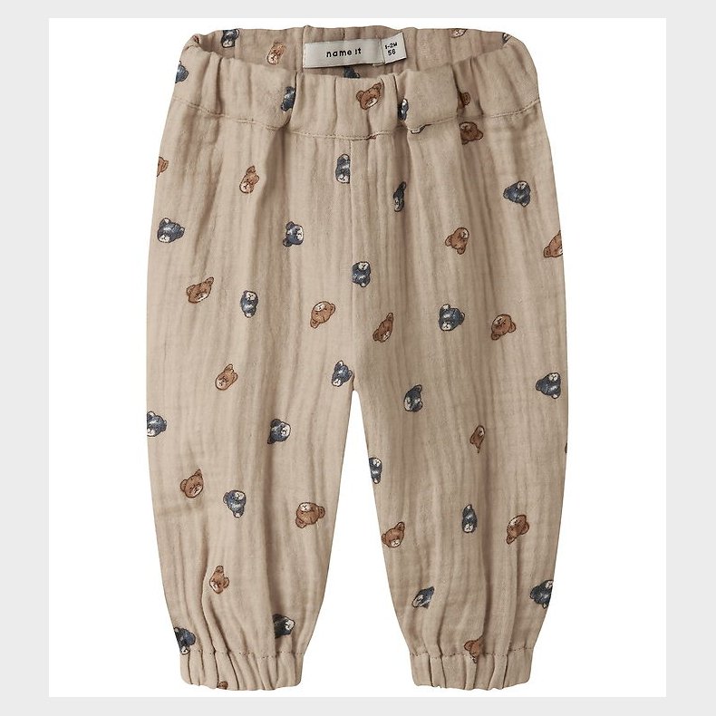Name It Bukser - NbmDutty - Chateau Gray