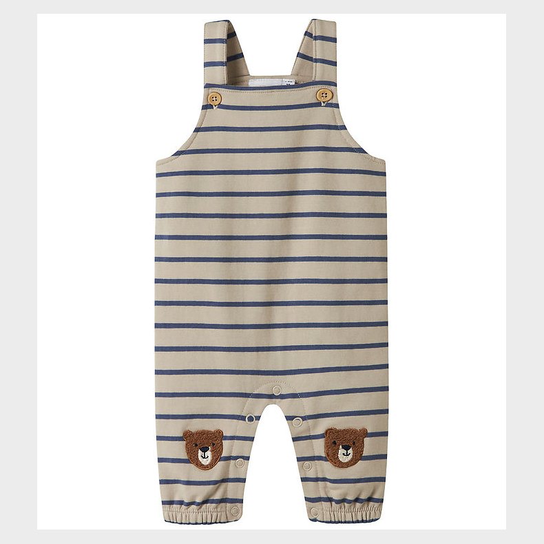 Name It Sm�kbukser - Sweat - NbmDaddel - Chateau Gray