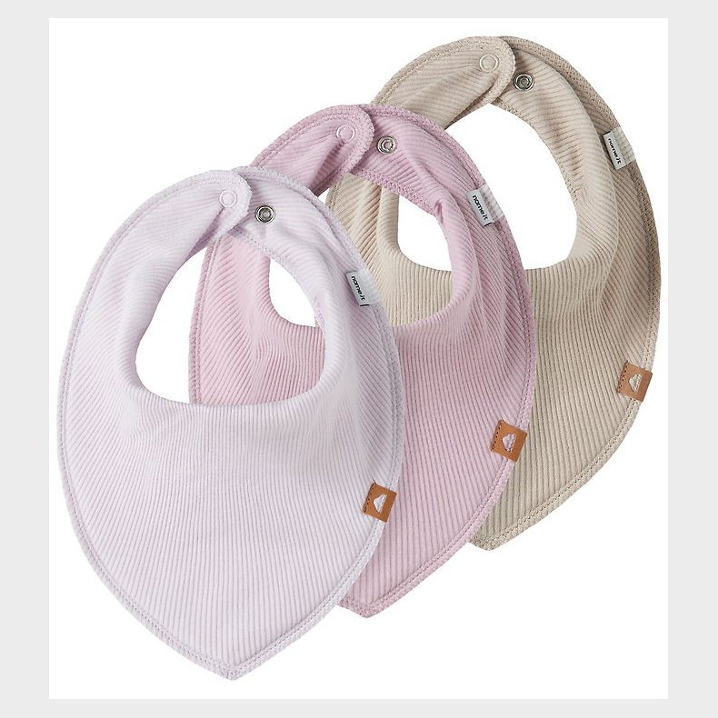 Name It Savlesm�kke - 3-pak - Rib - NbfYvette - Lavender Fog/Fra