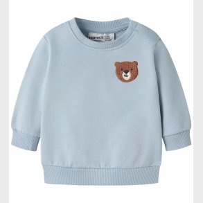 Name It Sweatshirt - NbmDaddel - Blue Fog