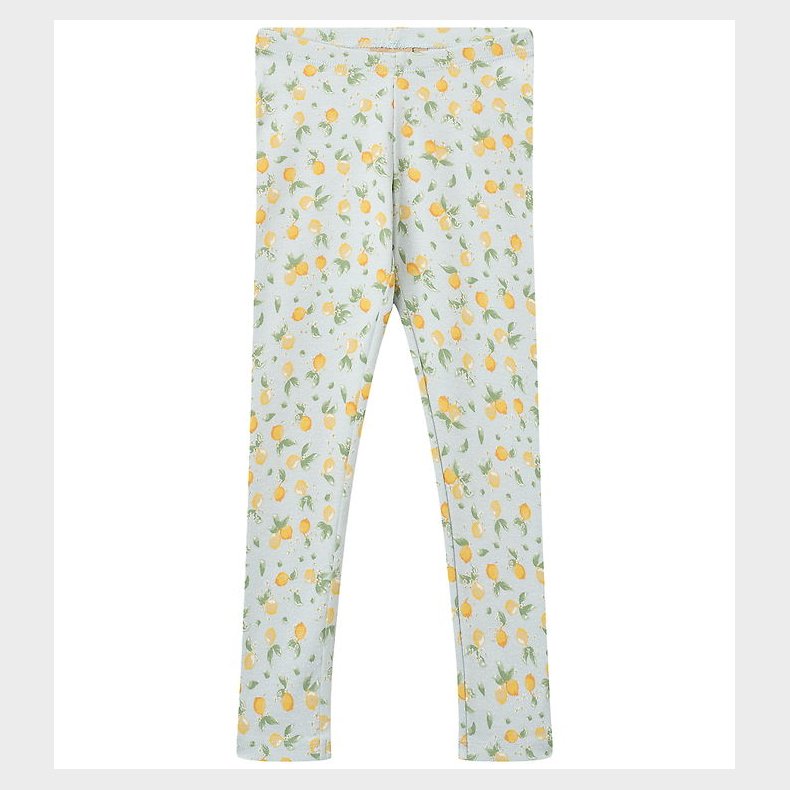 Wheat Leggings - Jules - Summer Blue Citrus