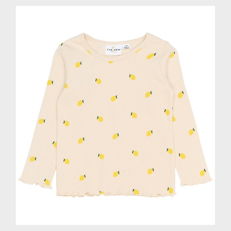 The New Bluse - Rib - TnstSmilla - Gardenia