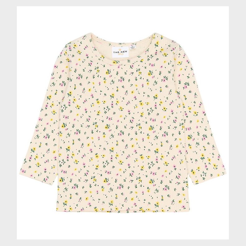 The New Bluse - Rib - TnstSelma - Gardenia