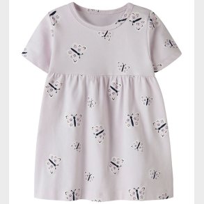 Name It Kjole - NbfVandora - Lavender Fog/Butterfly